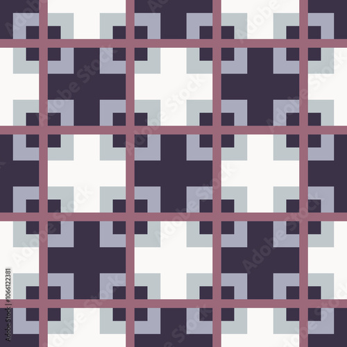 Abstrakcyjny geometryczny wzór. Bezszwowe wektorowe tło. Kolorowa tekstura.