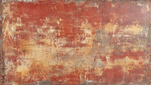 Rough red and brown distressed texture