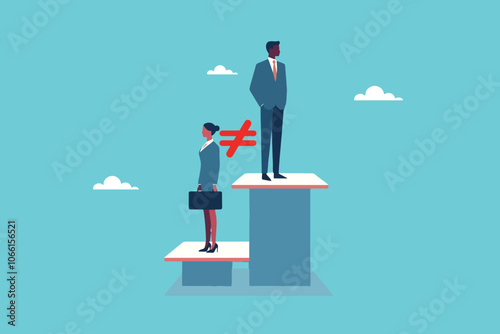 Unequal Power Structures, Businessmen Dominating the Top, Businesswomen Pushed Down