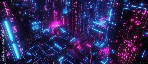 Neon Cityscape
