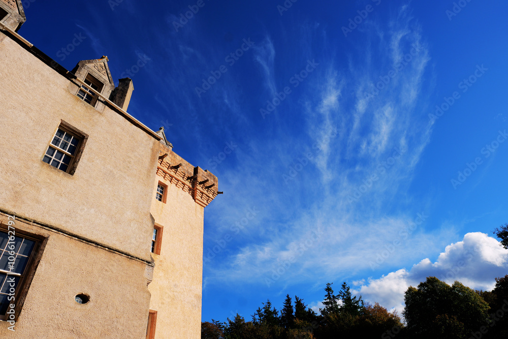 Fototapeta premium old castle against the sky