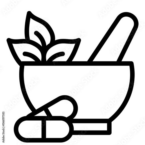 Natural Medicine Icon