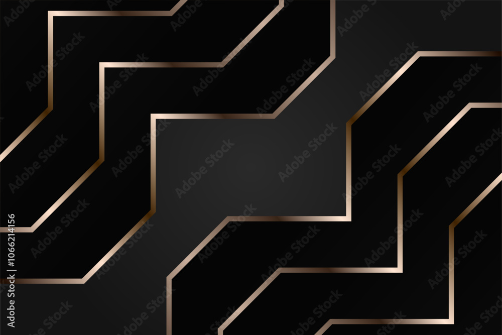 Modern Abstract Background Luxury Black