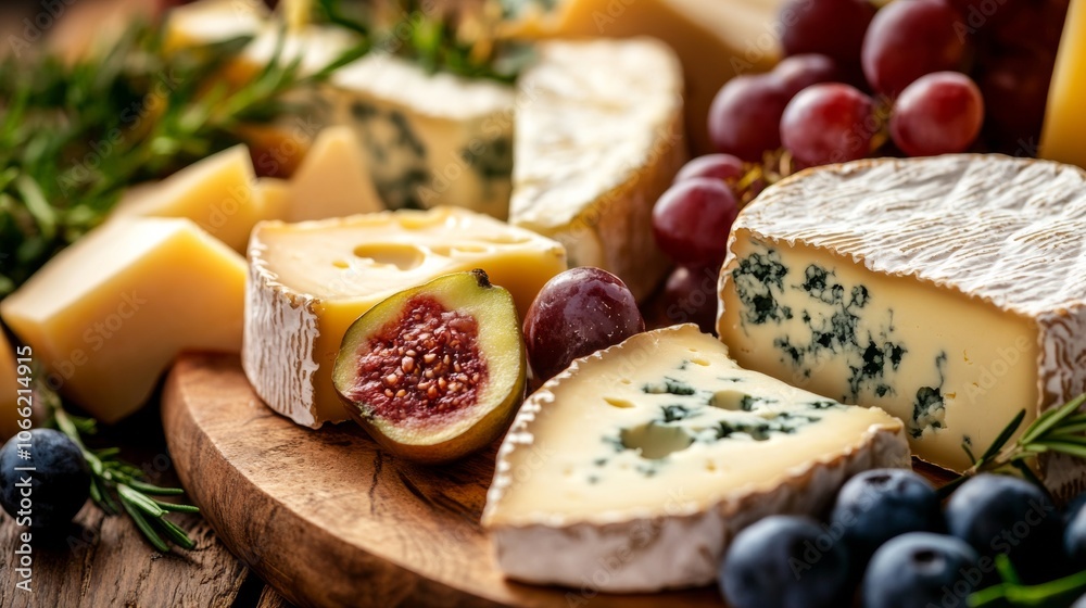 cheeses of different kinds and different shapes