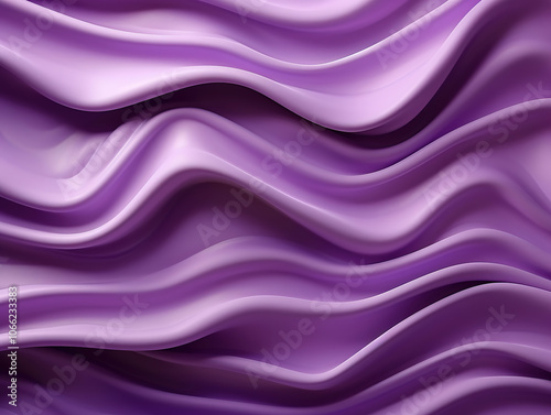 Textured Background Featuring Liquid Violet Purple Wavy Plastic and Rubber Notches