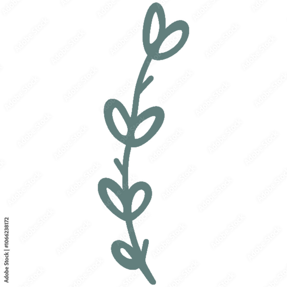 Fototapeta premium vector wallpaper icon leaf animals