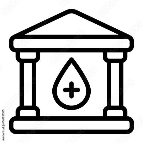 Blood Bank Icon