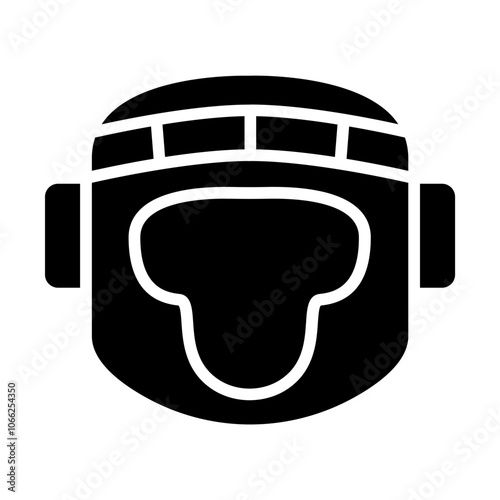 Boxing Helmet solid icon