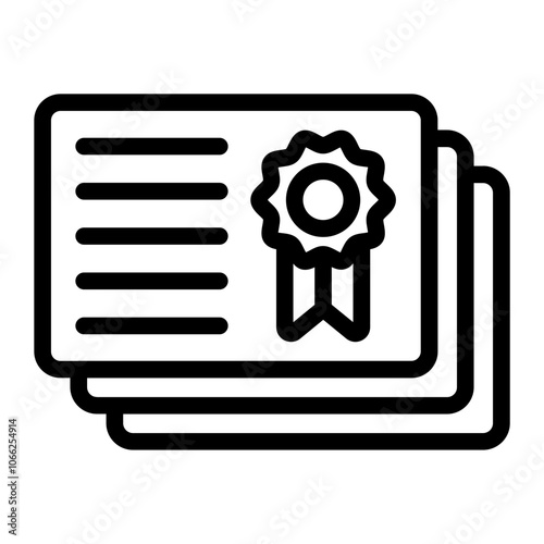 Certificate Icon