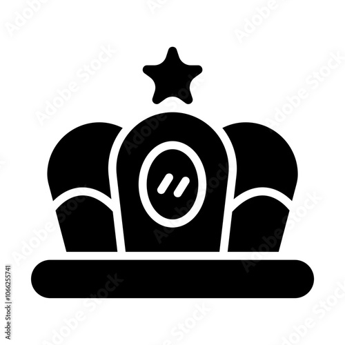 Crown solid icon