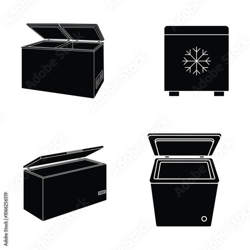 refrigeration freezer icon