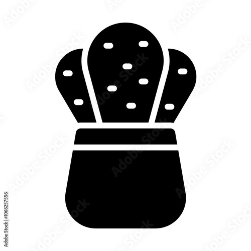Kaktus Pot solid icon