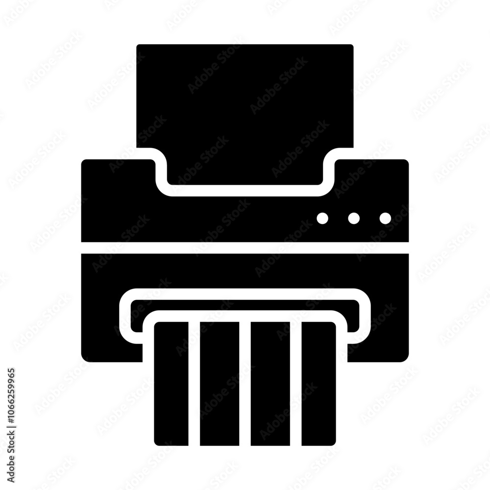 Printing Machine solid icon Printing Machine solid icon