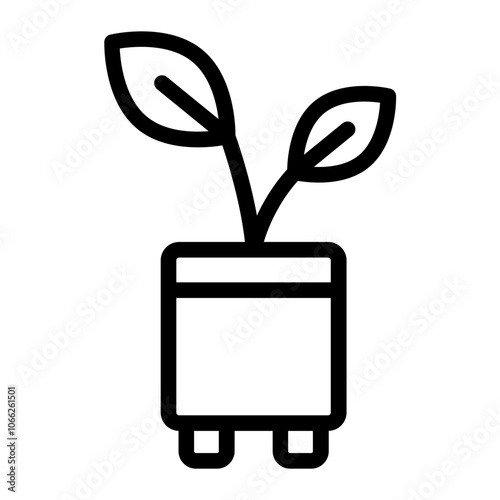 Seeds Flower Pot icon
