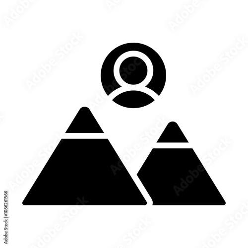 Self Growth Solid Icon