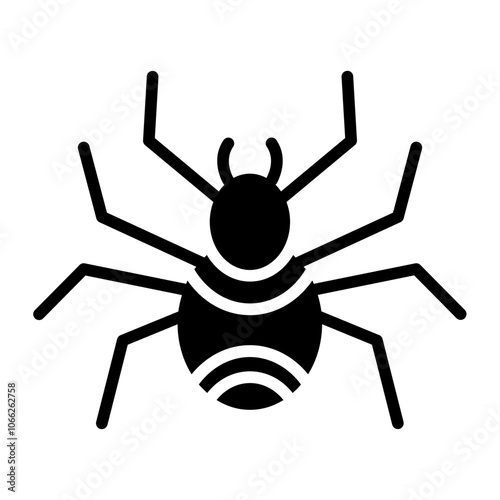 Spider Solid Icon