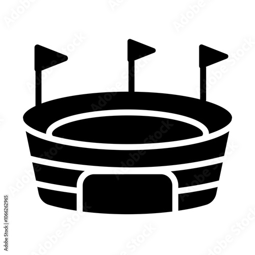 Stadion Solid Icon