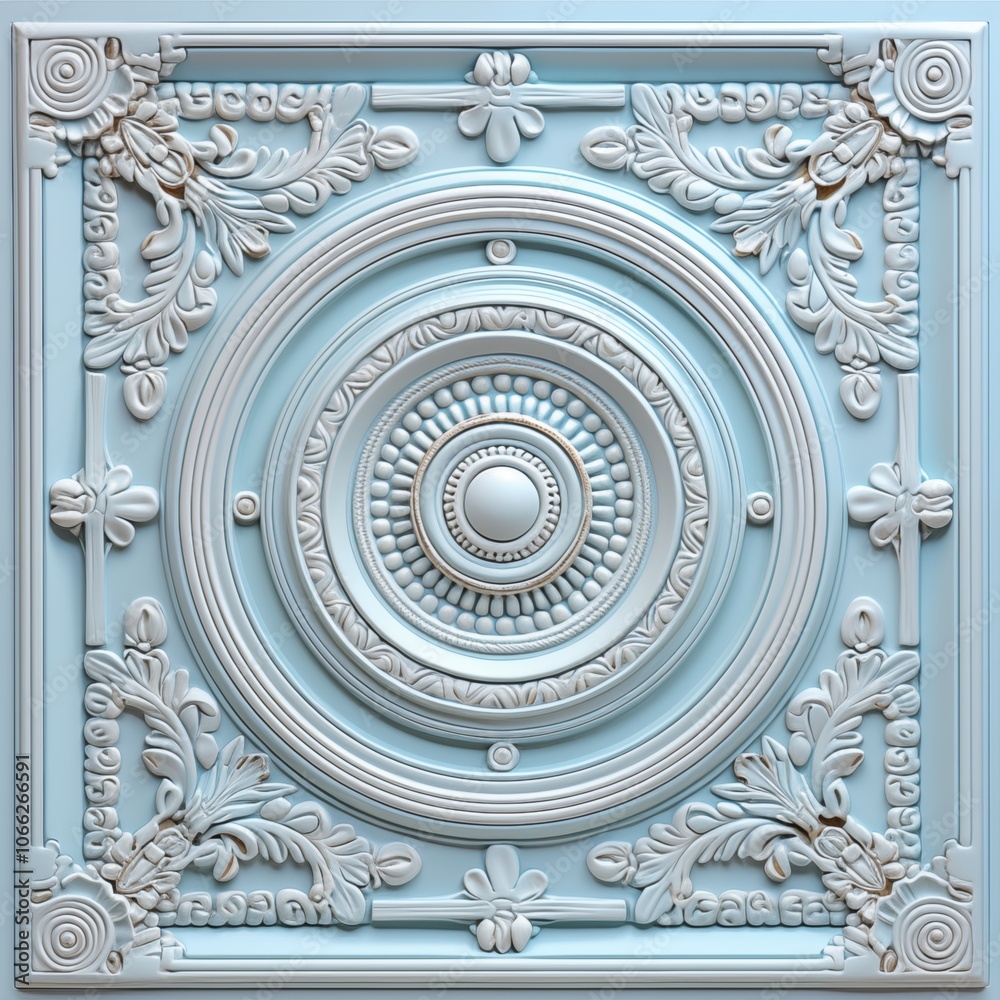 Fototapeta premium Stone relief lace