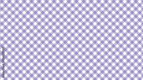 gingham checkered purple plaid square background grid seamless pattern