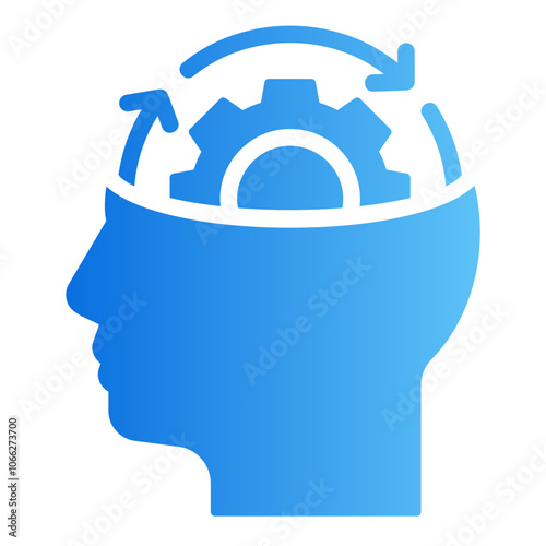 brainstorm process Gradient icon