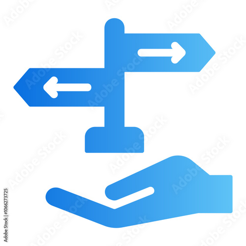 decision making Gradient icon