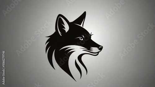 fox head illustration