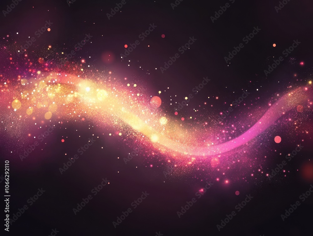 Fototapeta premium Sparkling Abstract Background.