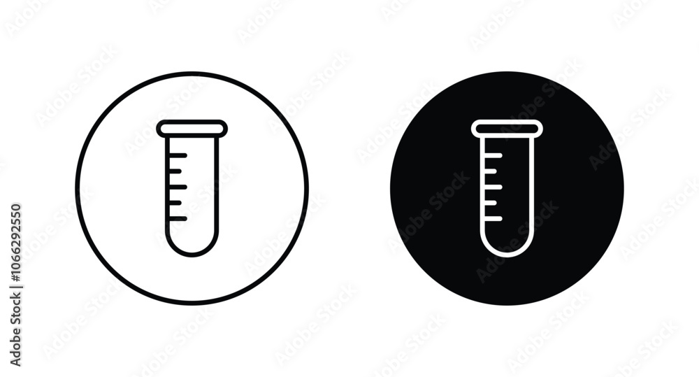 test tube icon set vector. Laboratory icon test tube icon set vector. Laboratory icon