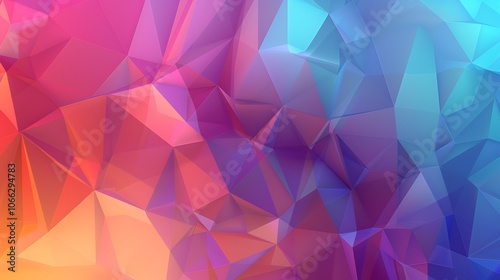 Abstract polygonal background