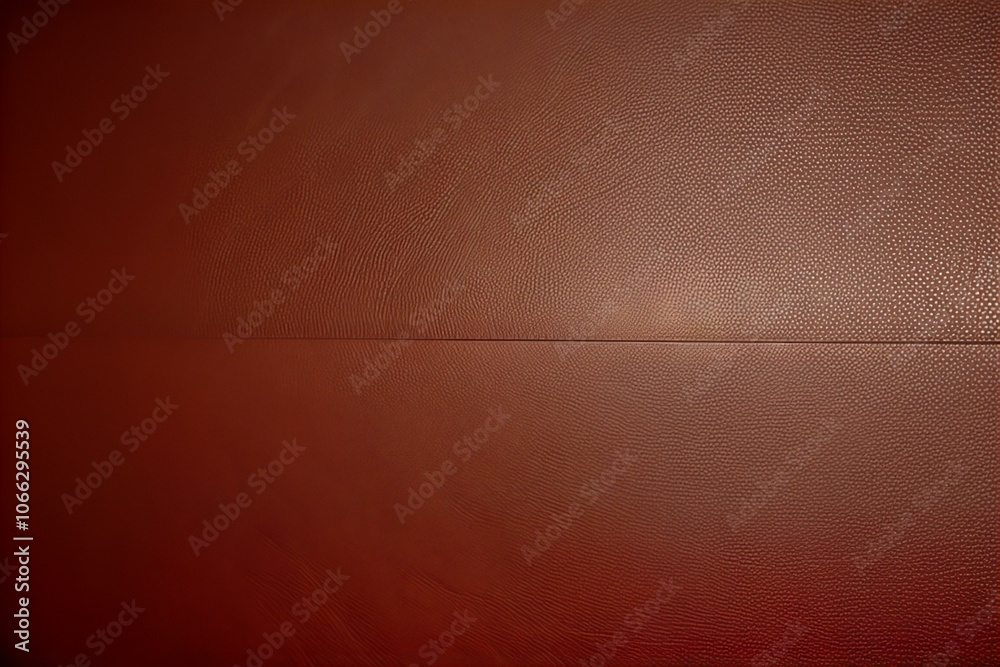 Fototapeta premium Leather background, abstract waves, smooth texture, warm hues.