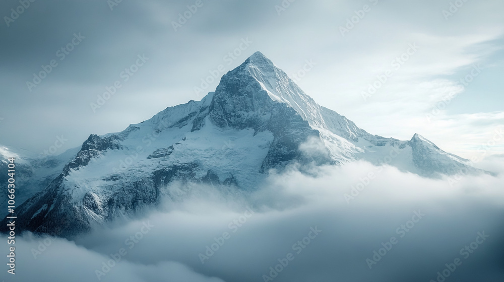 mountains in the snow mountains in the snow