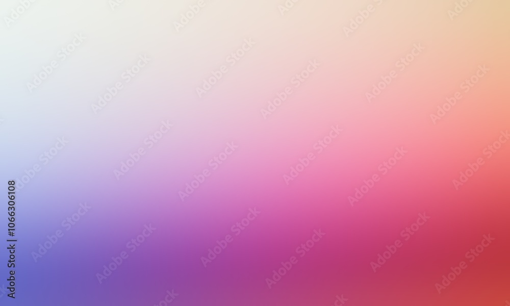 Abstract blurred background image of blue, pink, red colors gradient used as an illustration. Designing posters or advertisements.
