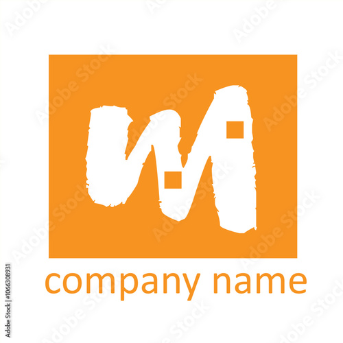 The dynamic curves of the M-logo create a sense of motion and energy, ideal for brands aiming for vibrancy.