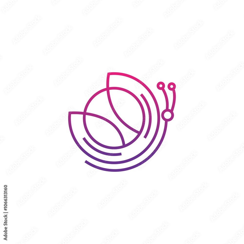 basketball logo circle line butterfly illustration graphic design vector basketball logo circle line butterfly illustration graphic design vector