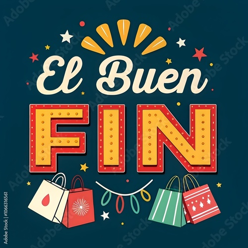 Bold and Eye-Catching Typography Designs for El Buen Fin in Mexico T-Shirt Graphics