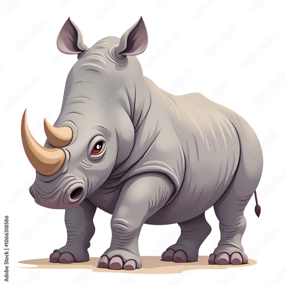 Fototapeta premium Every creature deserves respect and protection in the great cycle of life, digital illustration of wildlife art concept.