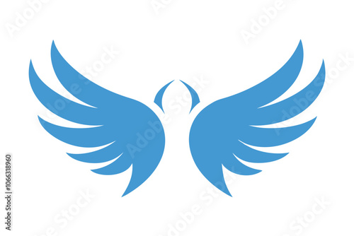 Angel Wings | isolated vector illustration on white background