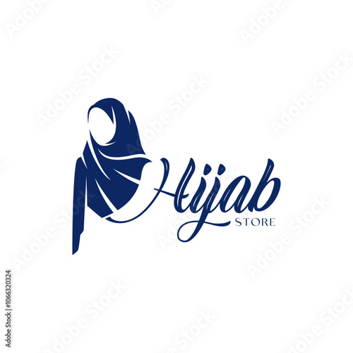 Beauty Hijab Store Logo Image