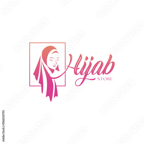 Beauty Hijab Store Logo Image