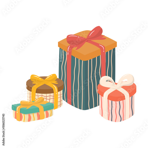 Gift Box with Ribbon