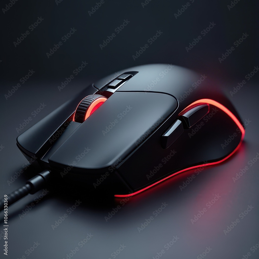 Ergonomic Wired Gaming Mouse with RGB Lighting Ergonomic Wired Gaming Mouse with RGB Lighting