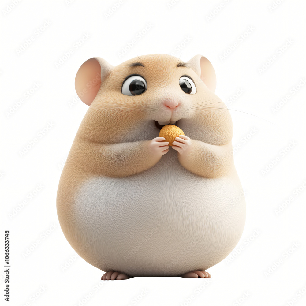A cute hamster and mouse with cheese on a white background, A cute hamster and mouse with cheese on a white background,