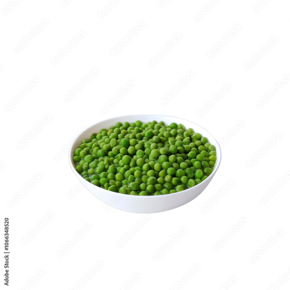 Bowl of Fresh Green Peas Bowl of Fresh Green Peas