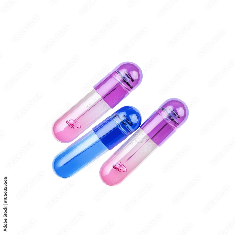 Colorful Capsules in a Row Colorful Capsules in a Row