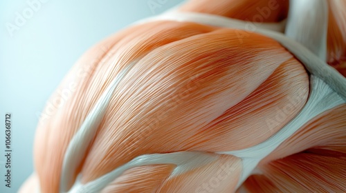 muscle bundle close up