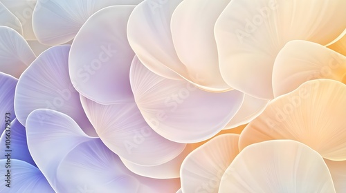 Abstract Flower Petals Background