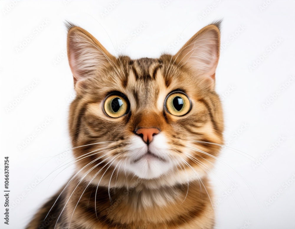 portrait of a cat, worried cat looking at camera, cute cat portrait of a cat, worried cat looking at camera, cute cat