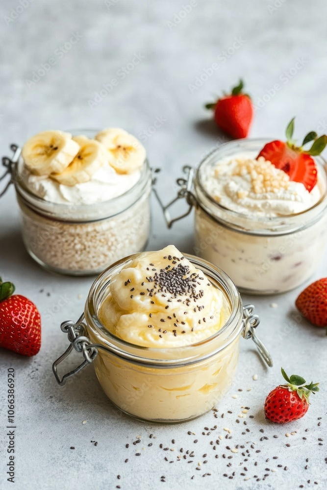 Three Delicious and Healthy Breakfast Parfaits