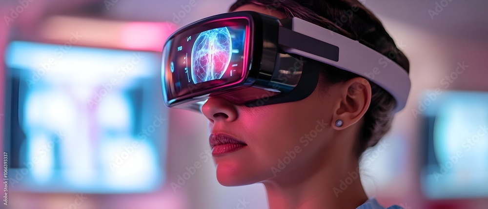 Surgeon Utilizing Cutting Edge Augmented Reality Glasses to Enhance Surgical Procedures with Holographic Overlays of Patient Anatomy and Improved Visualization in the Dimly Lit Operating Room Surgeon Utilizing Cutting Edge Augmented Reality Glasses to Enhance Surgical Procedures with Holographic Overlays of Patient Anatomy and Improved Visualization in the Dimly Lit Operating Room