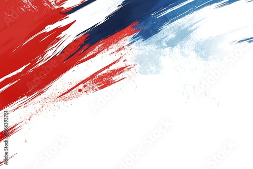 brush painted flag Australia. Hand drawn style flag of Australia